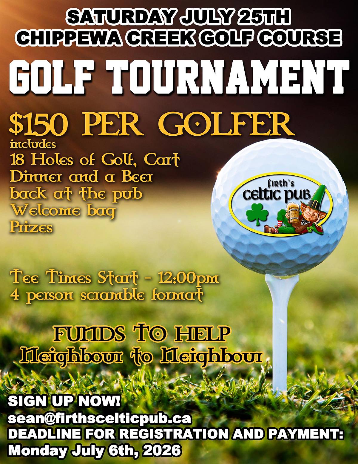 GOLF TOURNAMENT